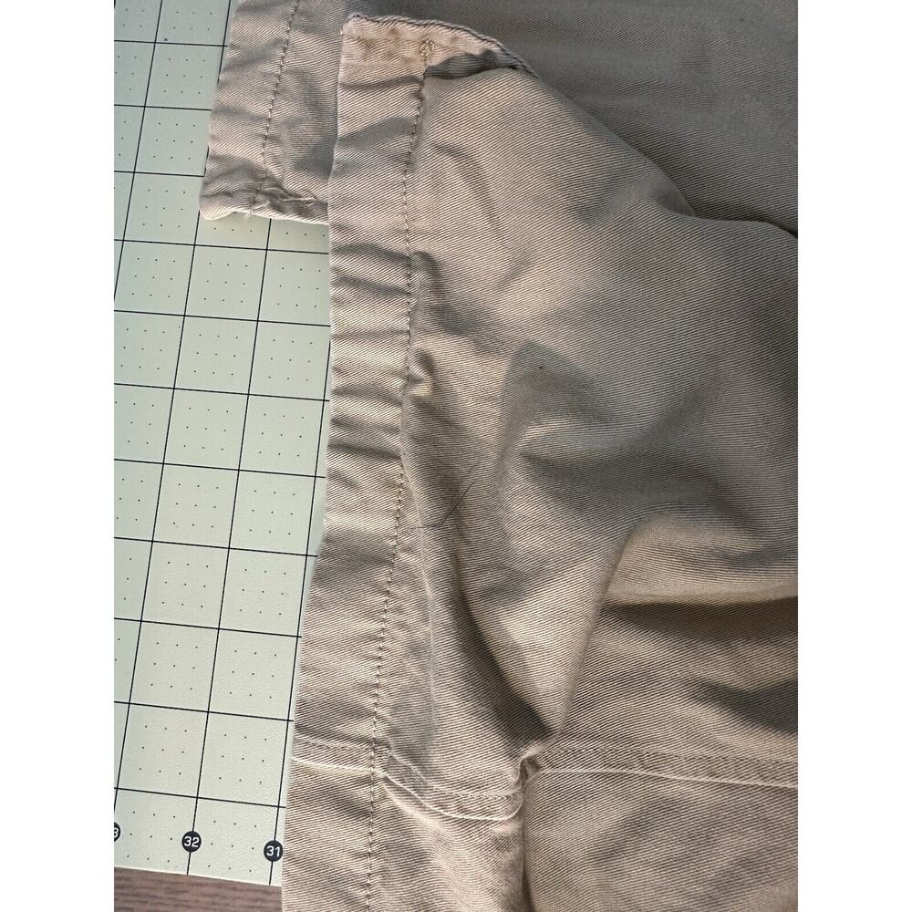 Maurices Plus Size 3 Beige Button Down Pelted Tre… - image 8